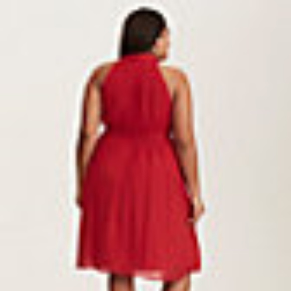 NWT Torrid Retro Chic Red Polka Dot Dress - Picture 3 of 5
